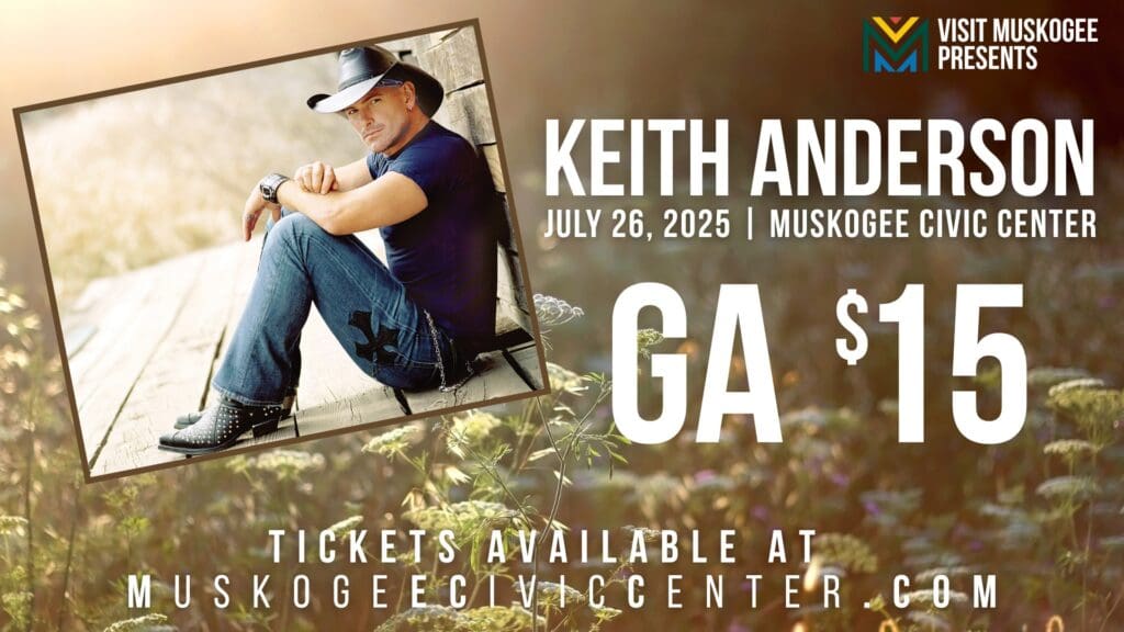 LIVE: Keith Anderson | Muskogee Civic Center